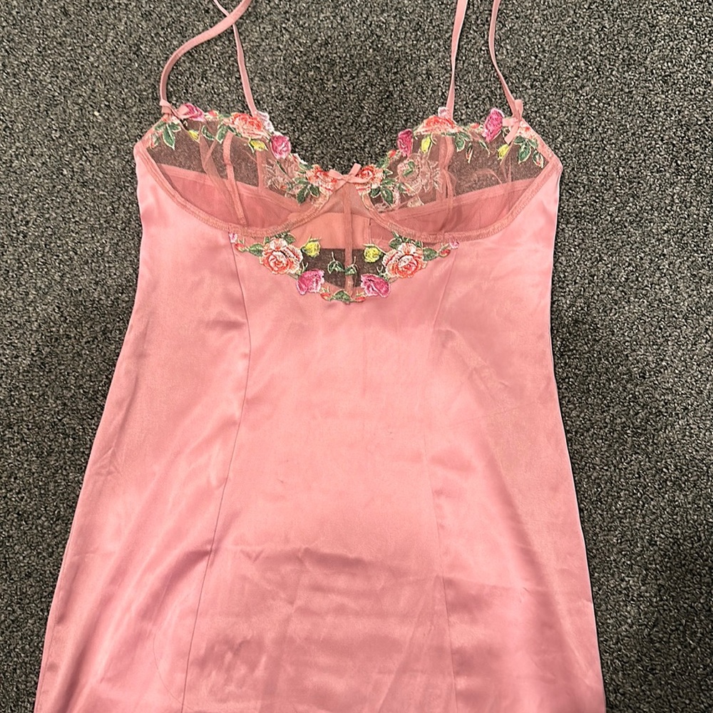 For Love and Lemons Silk Slip Dress